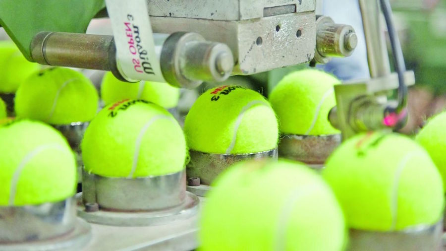 tennis ball factory picture